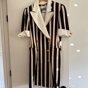 Vintage Escada dress, sailor style